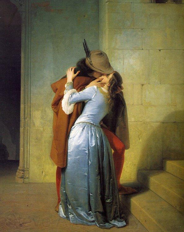 Francesco Hayez The Kiss Spain oil painting art